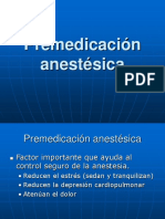 Premedicación Anestesica