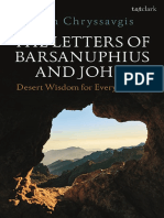 The Letters of Barsanuphius and John Desert Wisdom For Everyday Life
