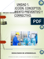 Introducción, Conceptos, Mantenimiento Preventivo y Correctivo - Teoria