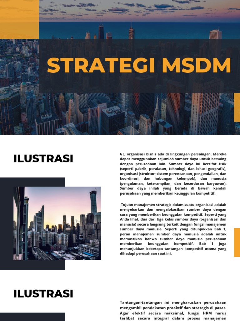Strategi HRM untuk Keunggulan Kompetitif | PDF