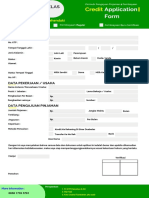 Formulir Pinjaman Koperasi