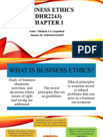 Business Ethics - Chapter 1