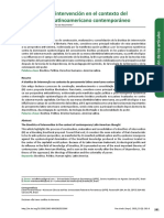 La Bioética de Intervención en El Contexto Del Pensamiento Latinoamericano Contemporáneo