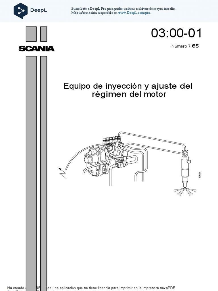 Equipo de Inyeccion Scania | PDF | Tecnología de vehículos | Motores