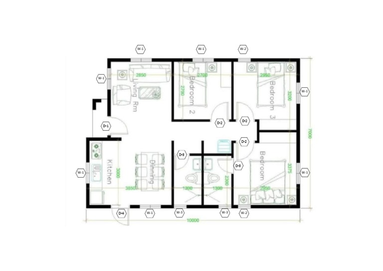 1-Storey Floor Plan | PDF