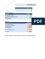 Health Finance Model