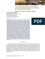 Analysis of Public Ownership and Management Ownership On The Implementation of The Triple Bottom Line in The Plantation Sector Listed On The Indonesia Stock Exchange