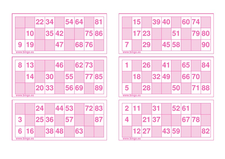 600 Cartes De Bingo 90 Boules Bleues - Carton 180g 116x52mm - Pour Associations Et Événements
