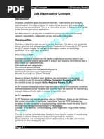 Data Warehousing Concepts JSR