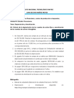 Ejercicios de Depreciacion y Amortizacion