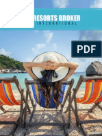 Resorts Broker International Certificate