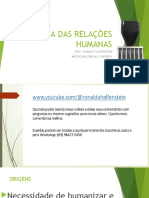 5 Teoria Das Relações Humanas