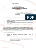 Ciclo 2023/2024: EDITAL 004-2023 Seleção de Pesquisadores para Projetos Integradores de Estudos E Pesquisas