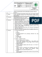 SOP Ketentuan Ruang Pelayanan