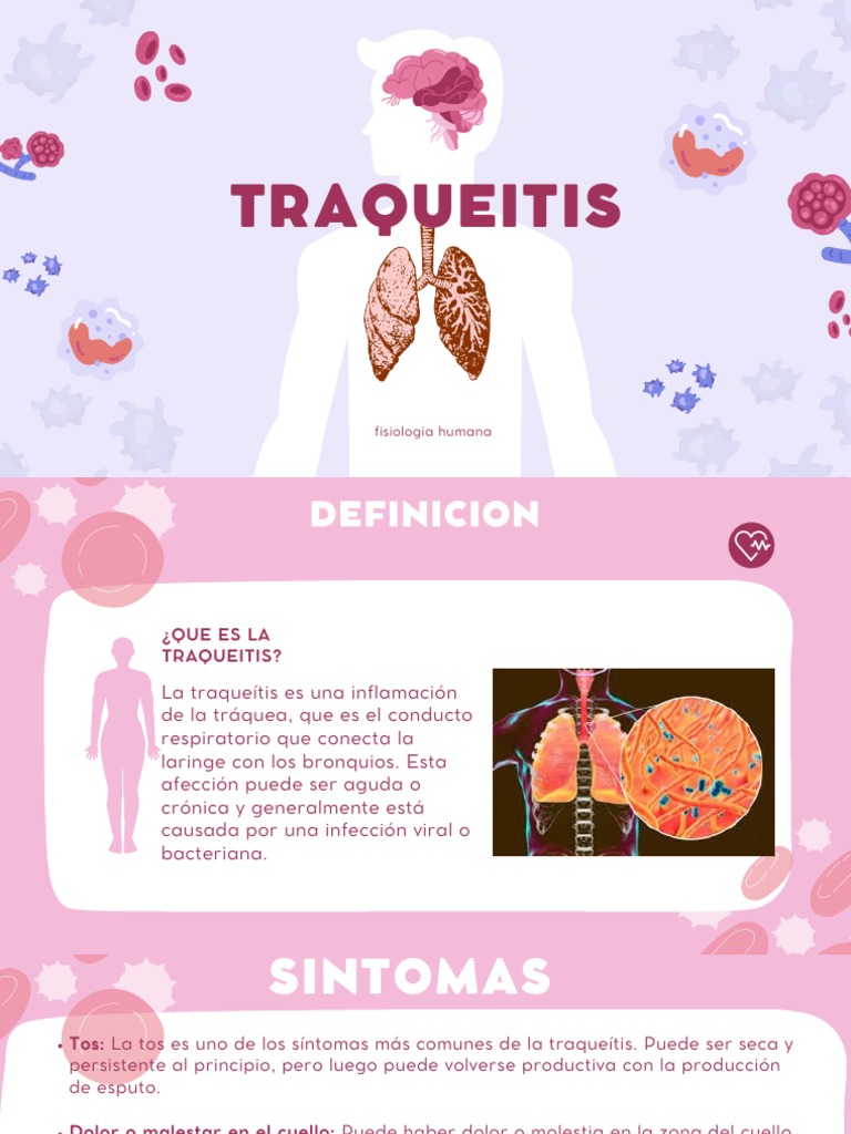 Traqueítis: Síntomas y Causas | PDF | Ciencia y matemáticas | Estilo de ...
