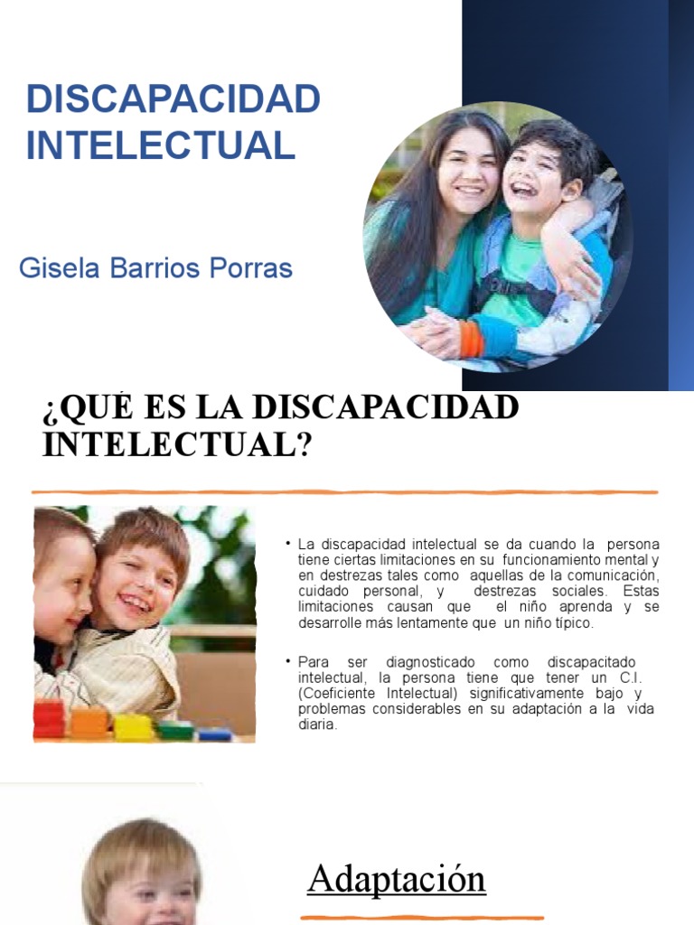 Discapacidad Intelectual | PDF