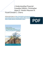 Test Bank For Understanding Financial Accounting Canadian Edition Christopher D Burnley Robert e Hoskin Maureen R Fizzell Donald C Cherry
