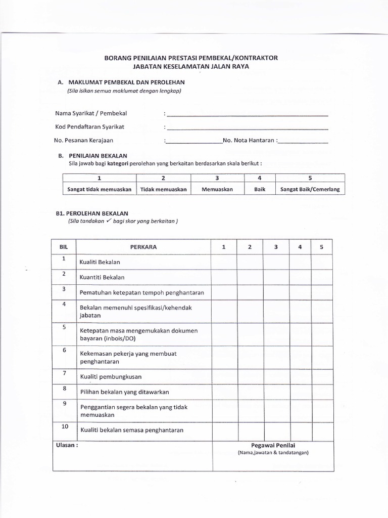 borang-contoh-penilaian-prestasi-pembekal-pdf