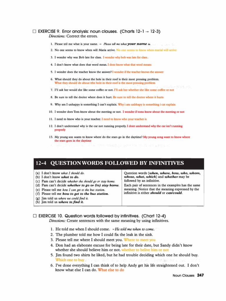 Exercise One | PDF