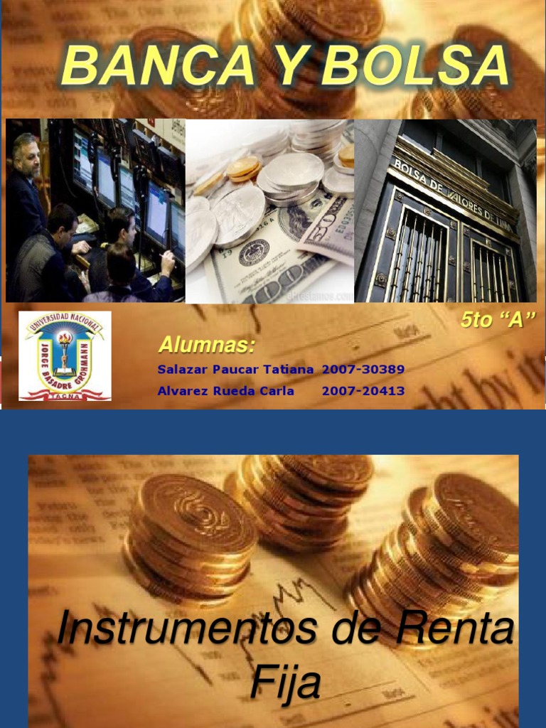 Instrumentos de Renta Fija | PDF | Renta Fija | Deuda gubernamental