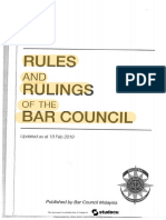 Bar Council Ruling 2019
