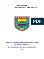 Kebijakan Pelayanan Anestesi Dan Bedah