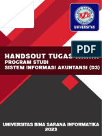 Handout Tugas Akhir Prodi Sistem Informasi Akuntansi