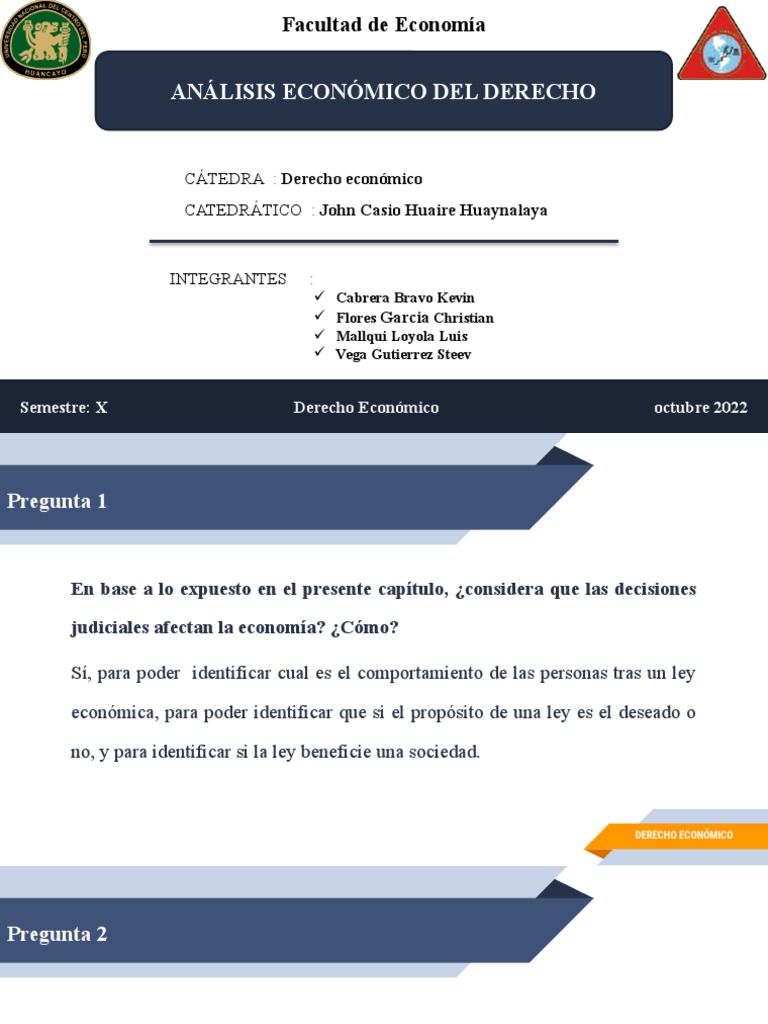 Análisis Económico Del Derecho | PDF