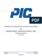 Propuesta Económica Soporte Técnico ICC Rucuy - COES