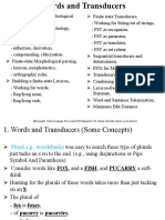 Lecture-3 (Words - Transducers)