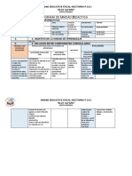 Programa de Unidad Didactica. Filosofia Semanas