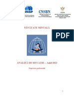 Analiza Situatie Sanatate Mintala 2023