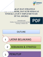 Kebijakan Dan Strategi KTR & UBM Jateng