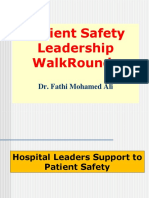 Patient Safety Leadership WalkRounds
