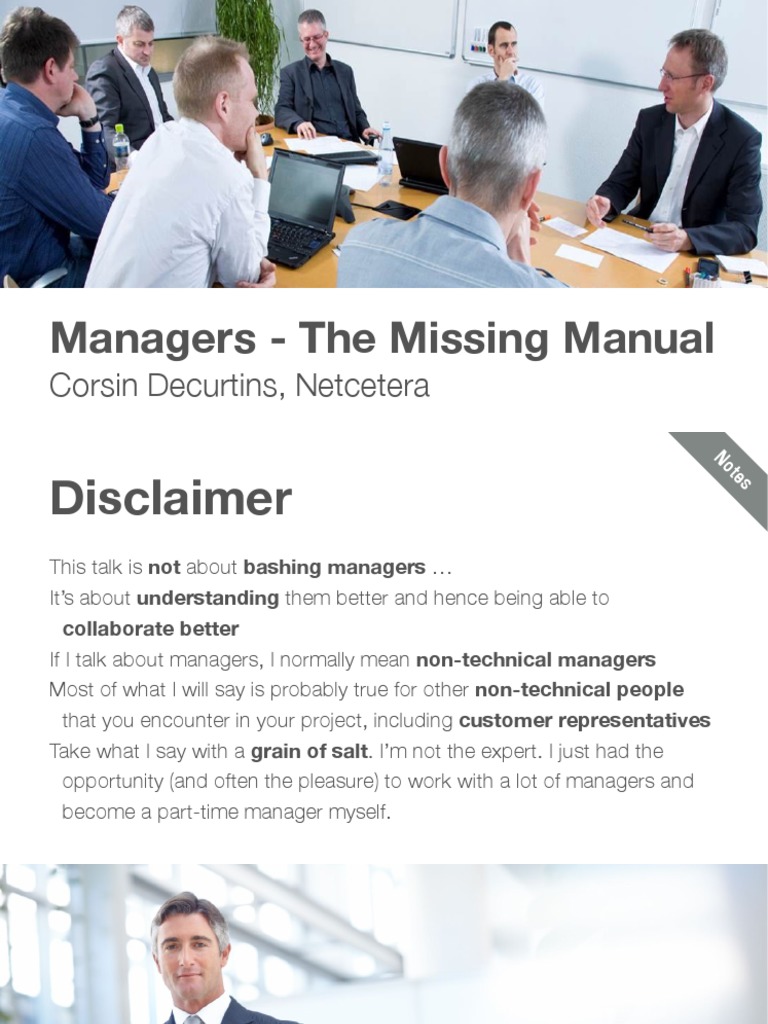 # 00 Managers The Missing Manual | PDF | Microsoft Excel | Expert