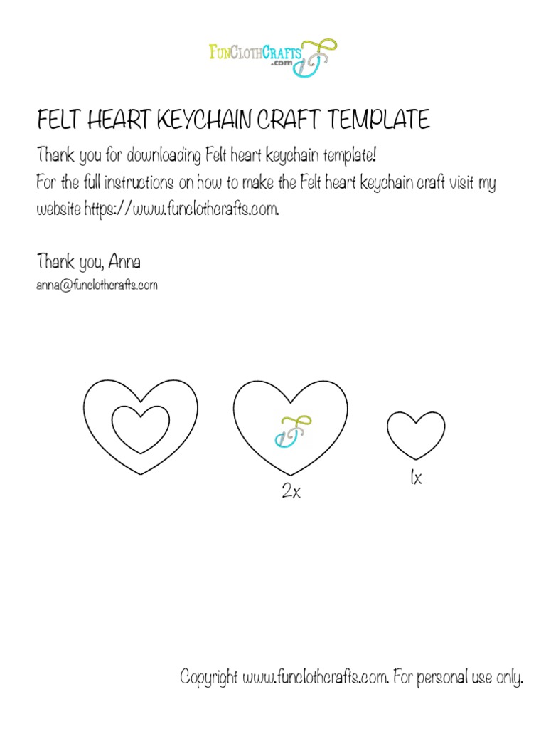 FCC+Felt+Heart+Keychain+Craft+for+Kids PDF