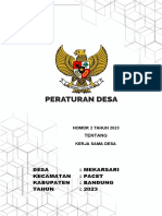 Perdes No 2 TTG Kerjasama Desa