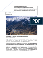 Discutiendo el Plan Bicentenario el Perú hacia el 2021. Derechos fundamentales y dignidad de las personas 