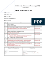 0 Course File Checklist TEMPALTE v4