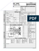 Data Sheet Mechanical Seal