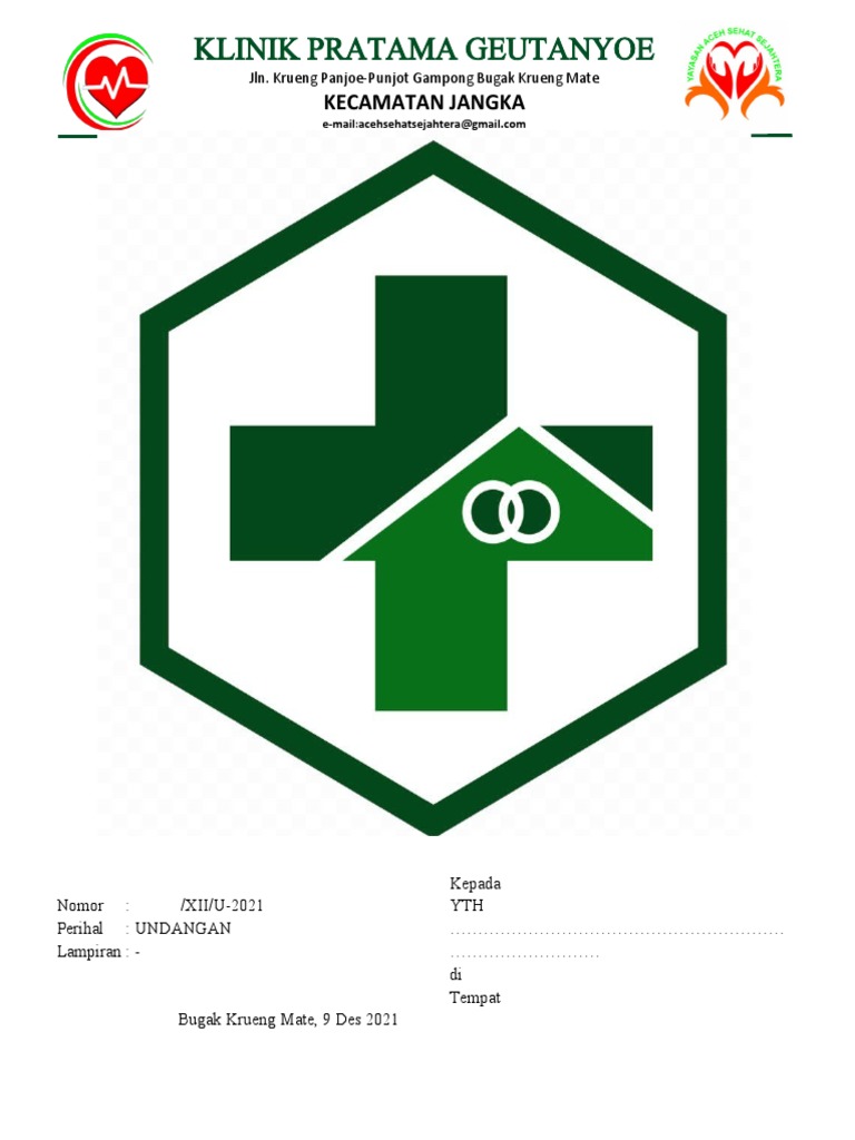 Undangan Klinik | PDF