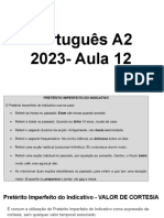 Português A2 - Aula 12