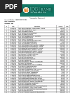 Transaction Statement: Account Number: 0226104000114196 Date: 2023-04-28 Currency: INR