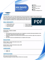 Resume CV Templates Word Doc 42
