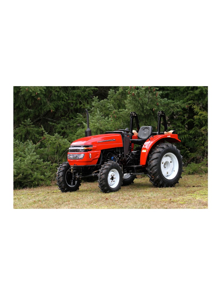 Benye 254 Tractor Maintenance Guide | PDF | Tractor | Clutch
