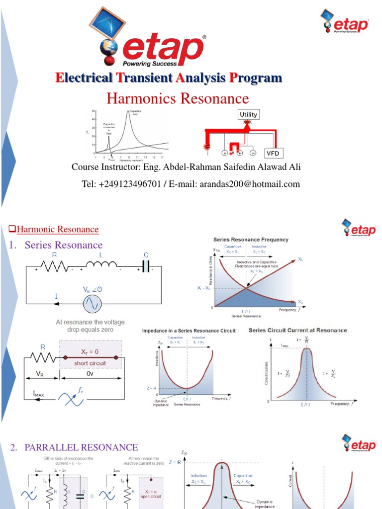 Harmonics Resonance | PDF | Resonance | Capacitor