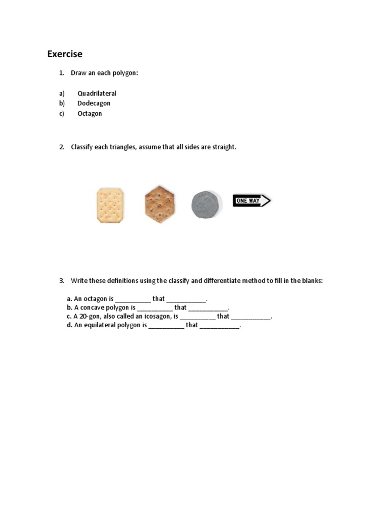Exercise | PDF | Classical Geometry | Geometry