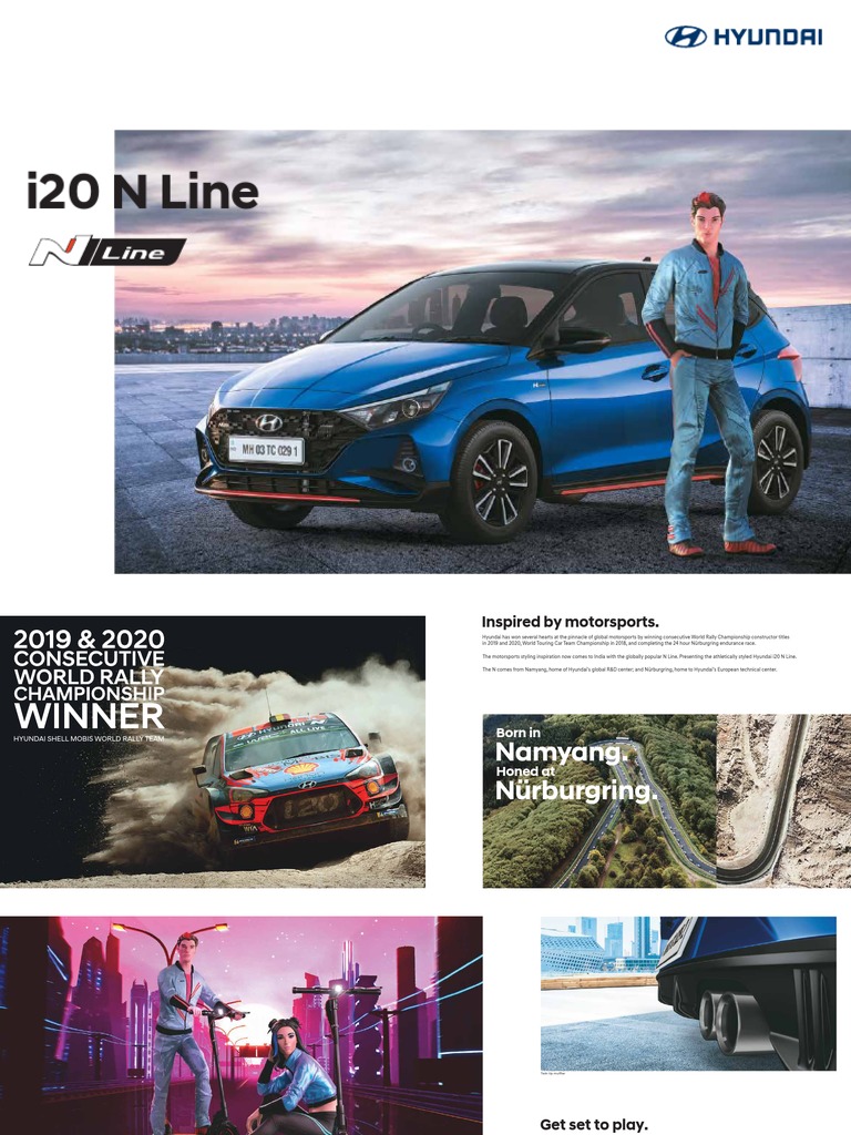 Hyundai i20-n-line-brochure | PDF | Manual Transmission | Vehicle ...