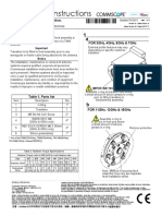 Dual Pole Transition Installation, Polarisation Adjustment For Antennas