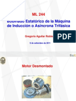 Bobinado Estatórico de La Máquina de Inducción o Asíncrona Trifásica